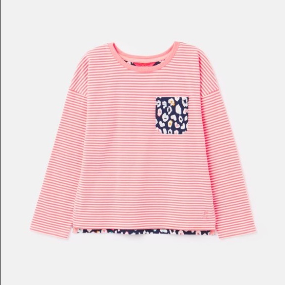 NWT Bliss Drop Shoulder Hotchpotch Top